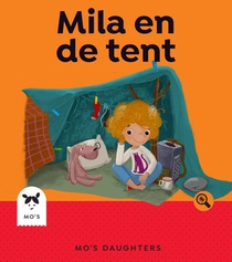 Mila en de tent voorzijde