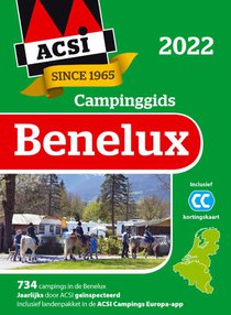 ACSI Campinggids Benelux + app 2022 voorzijde