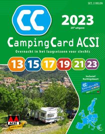 CampingCard ACSI 2023 voorzijde