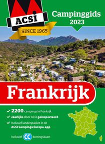 ACSI Campinggids Frankrijk 2023 voorzijde
