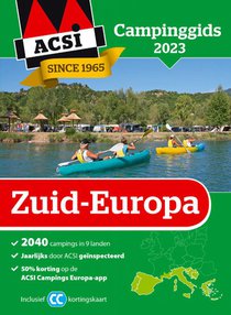 ACSI Campinggids Zuid-Europa 2023 voorzijde