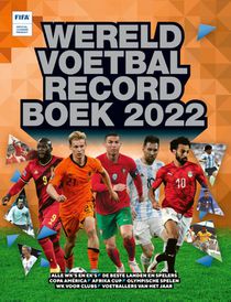 Wereld Voetbal Recordboek 2022 voorzijde