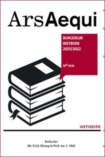 Burgerlijk wetboek 2021-2022