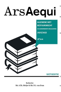 Algemene wet bestuursrecht 2021-2022 voorzijde