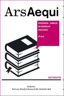 Personen-, familie- & erfrecht 2021-2022 voorzijde