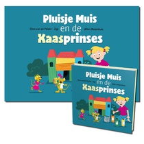 Pluisje muis en de kaasprinses kamishibai vertelplaten + boek