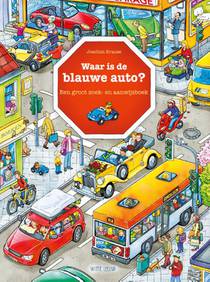 Waar is de blauwe auto? voorzijde