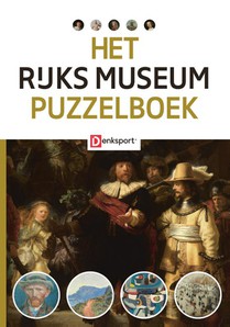 Het Rijksmuseum puzzelboek voorzijde