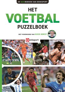 Denksport - Het Voetbal Puzzelboek voorzijde