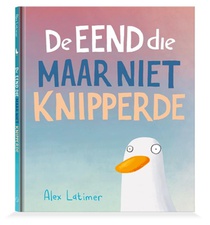 De eend die maar niet knipperde voorzijde