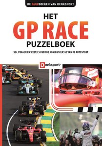Het GP Race Puzzelboek voorzijde