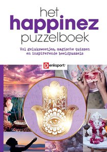 Het Happinez puzzelboek voorzijde