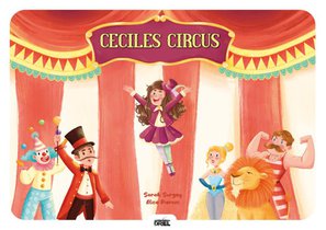 Cecile's circus kamishibai vertelplaten voorzijde