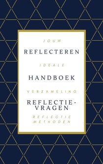 Reflecteren handboek reflectievragen voorzijde