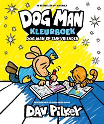 Dog Man kleurboek voorzijde