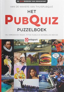 Denksport - Het PubQuiz Puzzelboek voorzijde