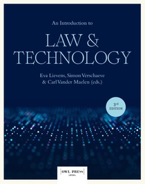 An introduction to law & technology voorzijde