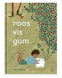 Roos, vis, gum voorzijde