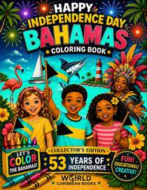 Happy Independence Day Bahamas Coloring Book