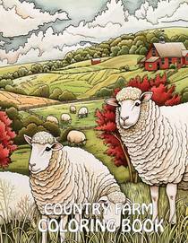 Country Farm Coloring Book