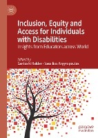Inclusion, Equity and Access for Individuals with Disabilities