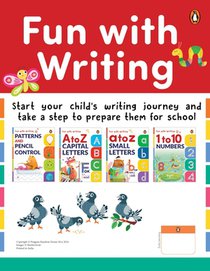 Fun with Writing (Pack of 4 Books): A Set of 4 Activity Books for Preschool Kids, Toddlers Book for 3+ [Penguin Early Learning Series]