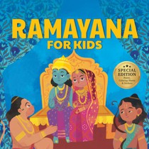 Ramayana for Kids: Illustrated Indian Mythology Storybook for Children I Timeless Epic I Includes Coloring and Sticker Pages I Bedtime Stories I Ages