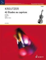 42 Études ou caprices voorzijde