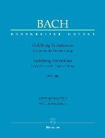 Goldberg-Variationen BWV 988 voorzijde