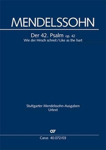 Wie der Hirsch schreit / Like as the hart