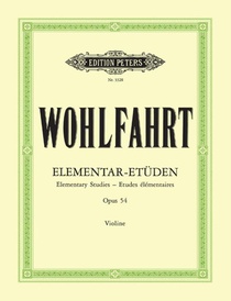 40 Elementar-Etüden für Violine solo op. 54