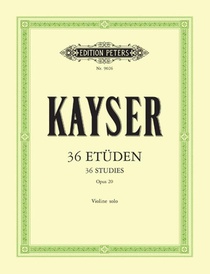 36 Etüden op. 20