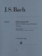 Bach, Johann Sebastian - Flötensonaten, Band II (Drei J. S. Bach zugeschriebene Sonaten) voorzijde