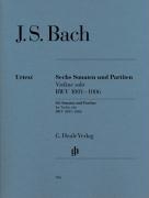 Sonaten und Partiten BWV 1001-1006 für Violine solo (unbezeichnete und bezeichnete Stimme)