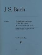 Bach, Johann Sebastian - Präludium und Fuge C-dur BWV 846 (Wohltemperiertes Klavier I) voorzijde