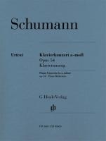 Klavierkonzert a-moll, op. 54. Klavierauszug voorzijde