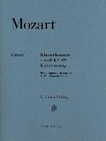 Mozart, Wolfgang Amadeus - Klavierkonzert c-moll KV 491 voorzijde