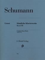 Sämtliche Klavierwerke 3 voorzijde