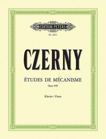 30 Études de Mécanisme (Preliminary School of Velocity) Op. 849 for Piano: Preliminary Studies to the School of Velocity voorzijde