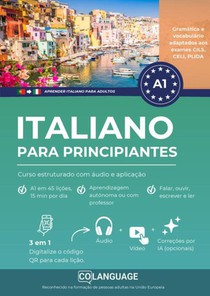 Aprender italiano A1 para principiantes. Curso estruturado com áudio e aplicação