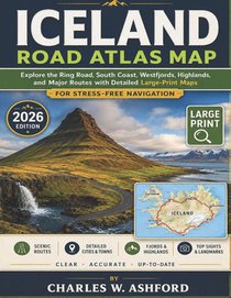 ICELAND ROAD ATLAS MAP
