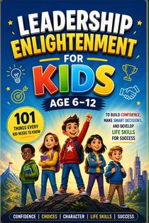 LEADERSHIP ENLIGHTENMENT FOR KIDS Ages 6-12: 101 Things Every Kid Needs to Know to Build Confidence, Make Smart Decisions, and Develop Life Skills for