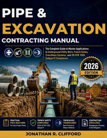 Pipe & Excavation Contracting Manual: The Complete Guide to Master Applications in Underground Utility Work, Trench Safety, Trenchless Systems, and 29