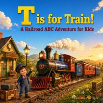 T is for Train!: A Railroad ABC Adventure for Kids