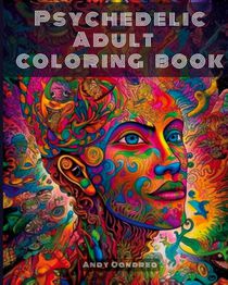 Psychedelic Adult Coloring Book