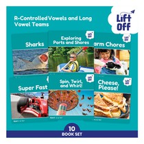 Phonic Books Lift Off Readers R Controlled Vowels and Long Vowel Teams