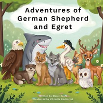 Adventures of German Shepherd and Egret