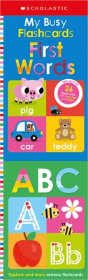 My Busy Flash Cards First Words and Abc: Scholastic Early Learners