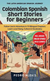 Colombian Spanish Short Stories for Beginners: Follow Liam's Adventure in 15 Bilingual Chapters: Learn Local Slang, Culture & Vocabulary