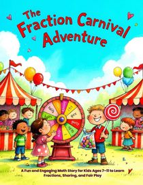 The Fraction Carnival Adventure: A Fun and Engaging Math Story for Kids Ages 7-11 to Learn Fractions, Sharing, and Fair Play